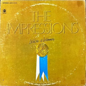 THE IMPRESSIONS / We're A Winner [LP]