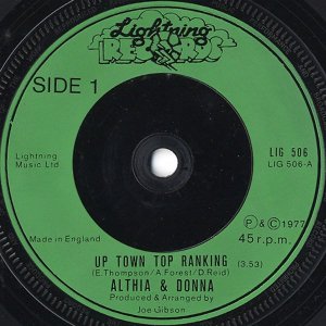 ALTHIA & DONNA / Uptown Top Ranking [7INCH]