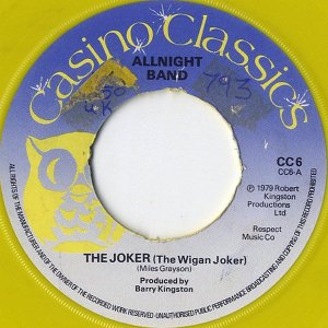 ALLNIGHT BAND / The Joker (The Wigan Jacket) [7INCH]