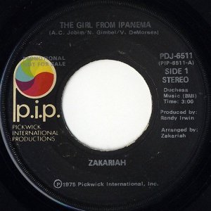 ZAKARIAH / The Girl From Ipanema [7INCH]