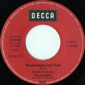 FRANCE GALL / Wassermann Und Fisch [7INCH]