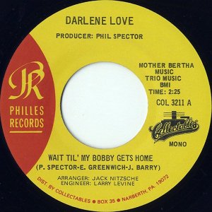 DARLENE LOVE / Wait Til' My Bobby Gets Home [7INCH]