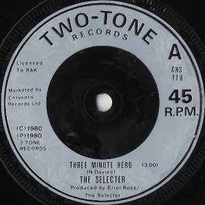 THE SELECTER / Three Minute Hero [7INCH]