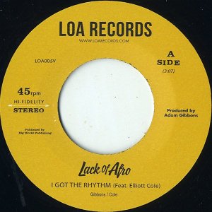 LACK OF AFRO / I Got Rhythm [7INCH]