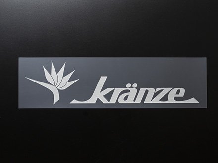 Kranze STICKER［NEW］Lサイズ/シルバー - Weds online shop