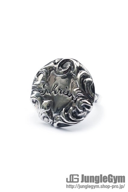 SAHRIVAR（シャフリーヴァル）Floral Concho Ring (Silver925)