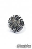 SAHRIVAR（シャフリーヴァル）Floral Concho Ring (Silver925)  / 17号