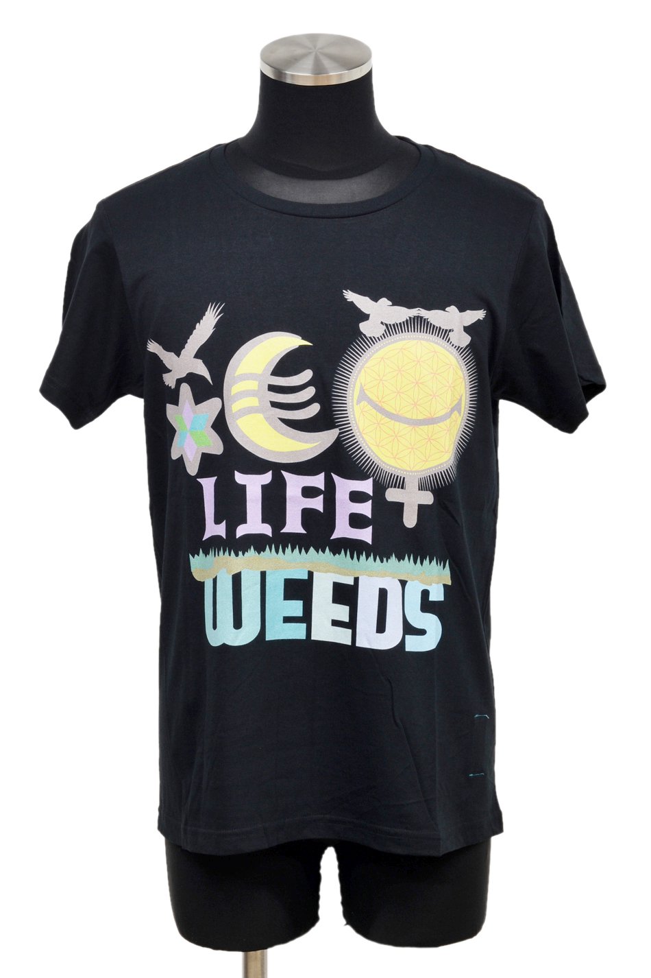 ARIGATO FAKKYU - ꥬȥեå  LIFE WEEDS T-Shirt / Black
