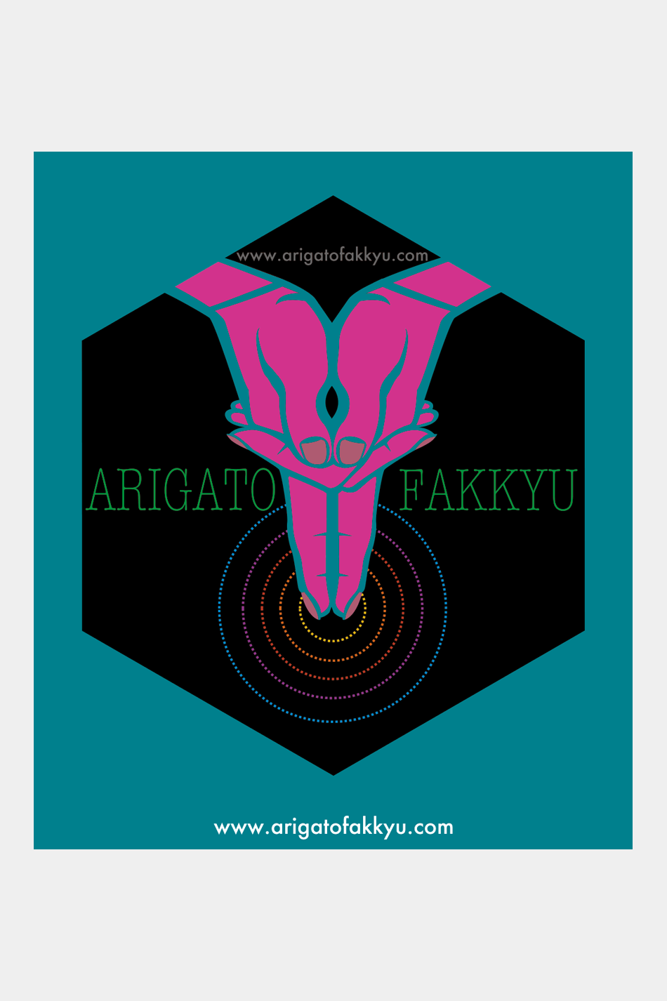 ARIGATO FAKKYU - アリガトファッキュ Sticker / ARIGATO FAKKYU