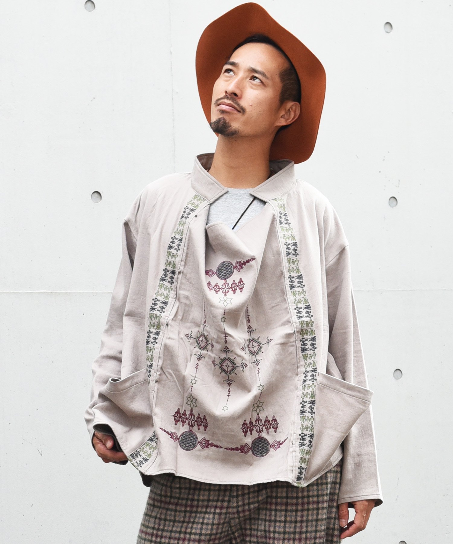 ARIGATO FAKKYU - アリガトファッキュ 極 WIDE SHIRT / BEIGE -  Burnout（バーンアウト）SAHRIVAR（シャフリーヴァル）ARIGATO FAKKYU（アリガトファッキュ）等の通販直営店 - Jungle  Gym