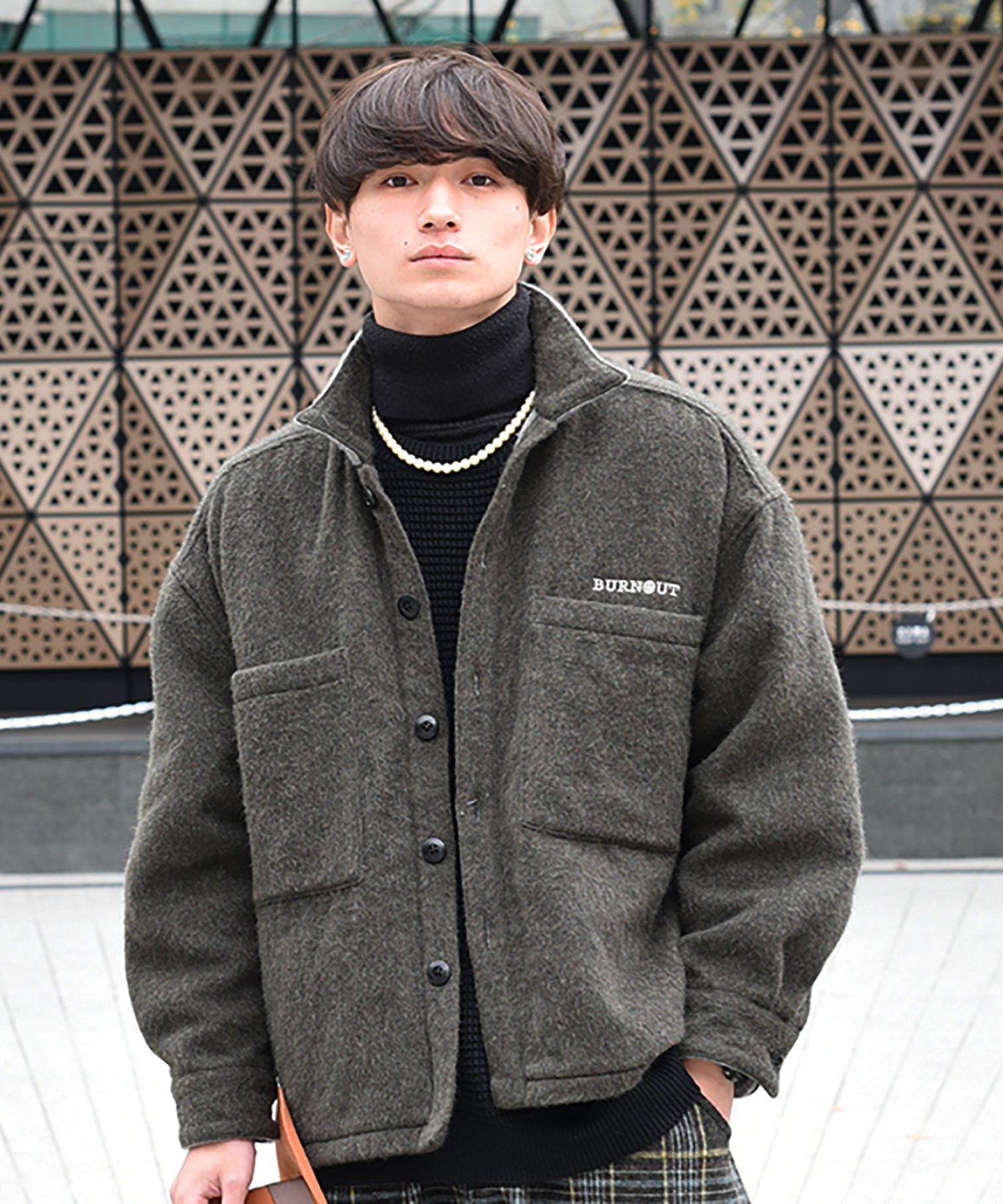 SALE／87%OFF】 BEMIJI woolenmillsベミジUSA製CPOジャケット asakusa