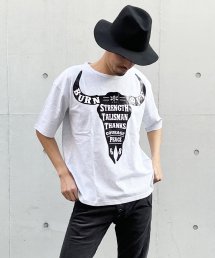 Burnout〔バーンアウト〕 『20/21 Early Spring Collection』 バッファロー T-シャツ（Heather Gray）
