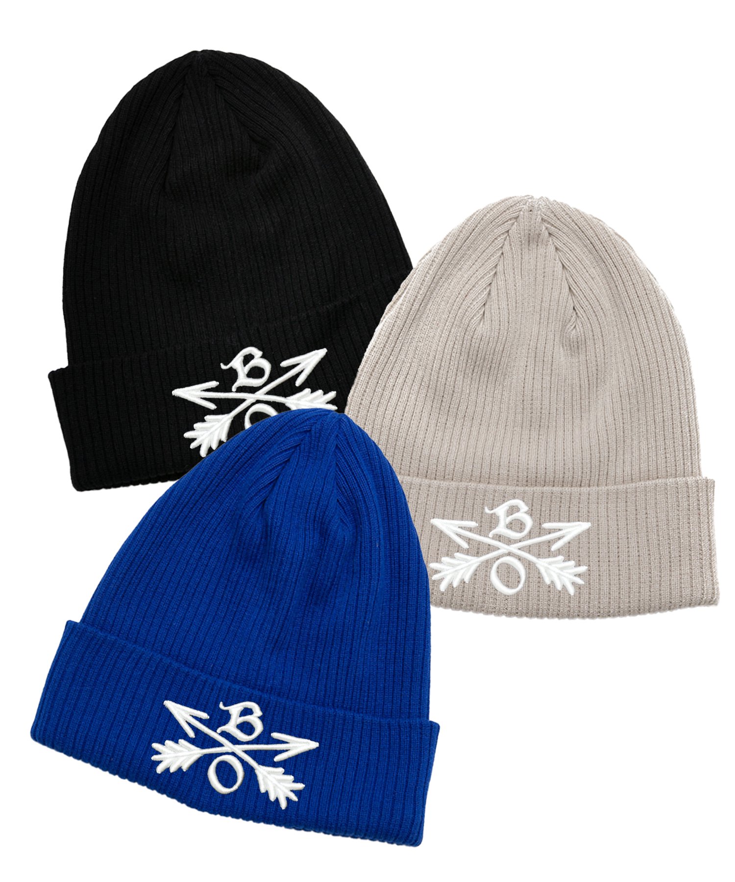 Burnout〔バーンアウト〕 Crossed Arrows Knit Cap（3 colors）