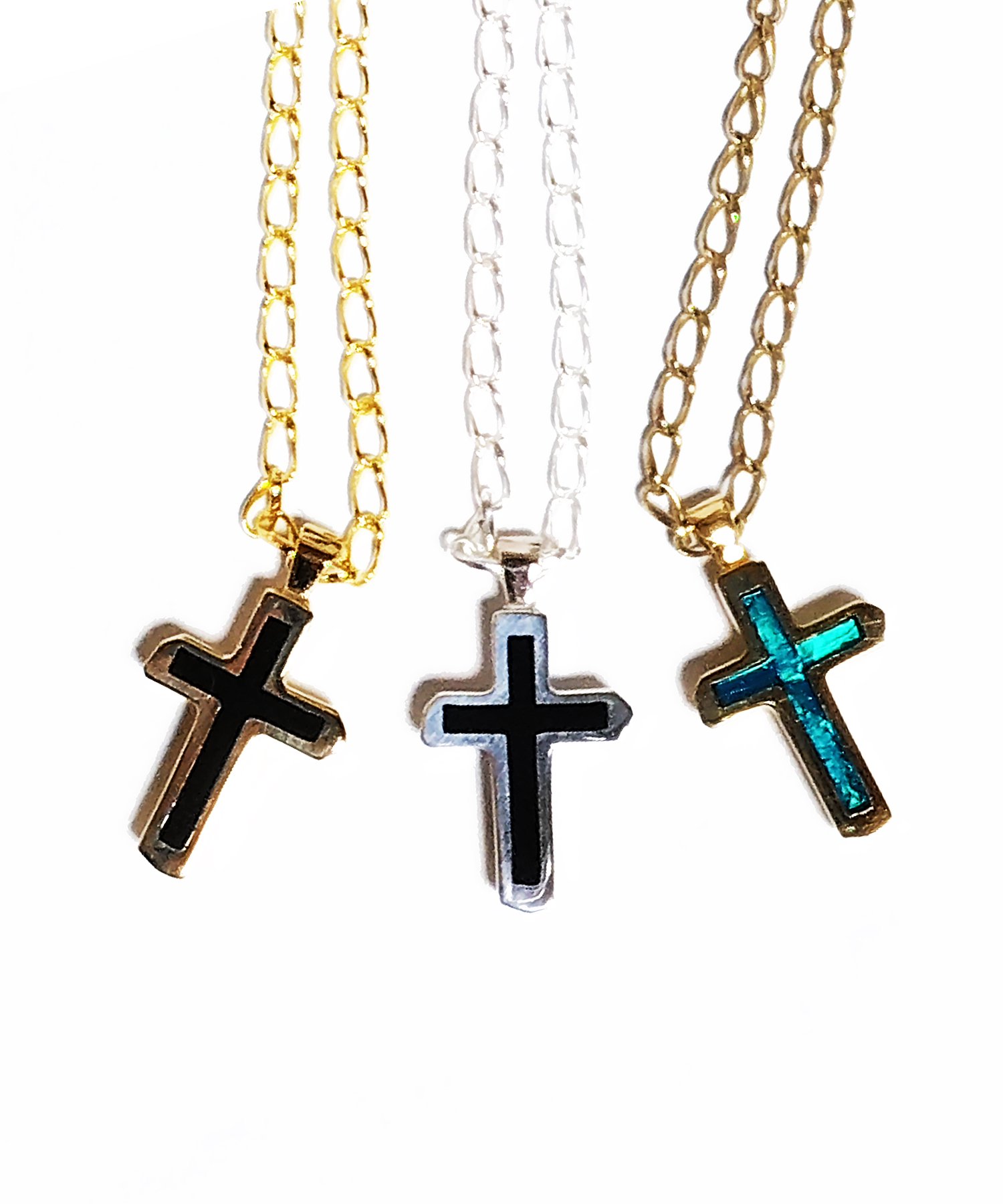 SAHRIVAR（シャフリーヴァル）Enameled Cross Necklace