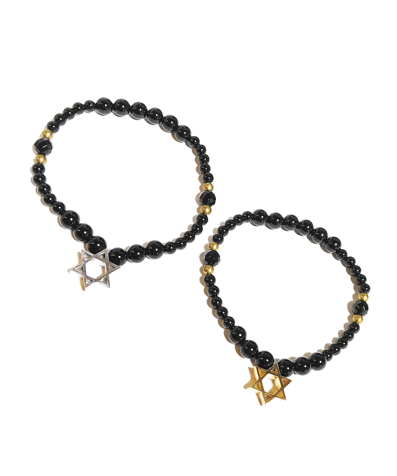 SAHRIVAR（シャフリーヴァル）Hexagram Onyx Bracelet