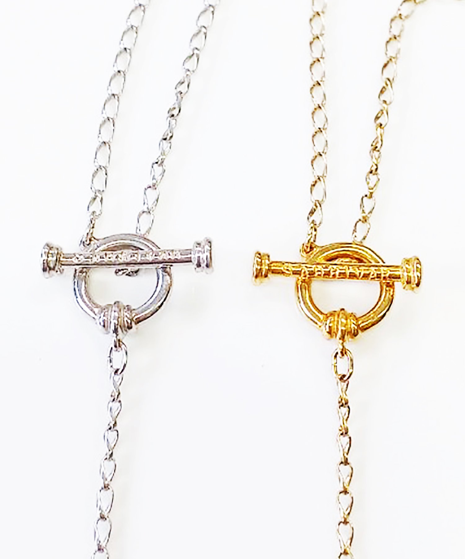 SAHRIVAR（シャフリーヴァル）Cross Necklace ( Silver 925 / BRASSｘ18K )