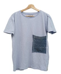 Burnout〔バーンアウト) ニットポケットTシャツ / #34 Blue