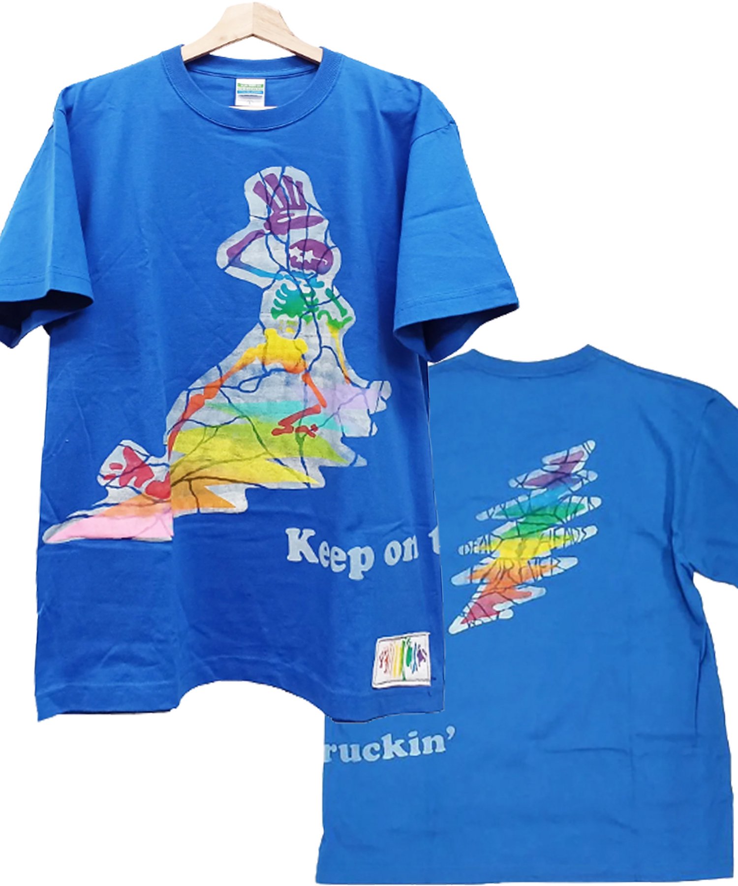 aarticles [ƥ륺] keep on truckin T / #Royal Blue
