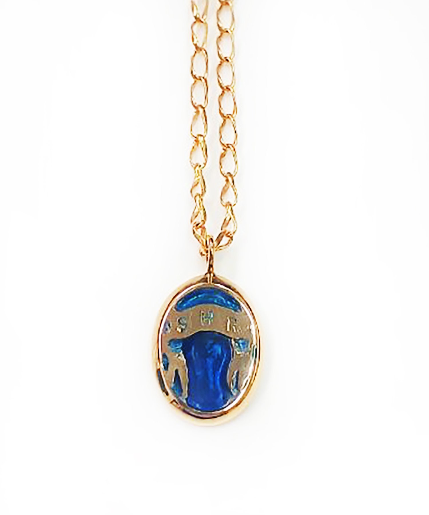 OUTLETSAHRIVARʥե꡼Enameled Necklace (Brass18K Plating )