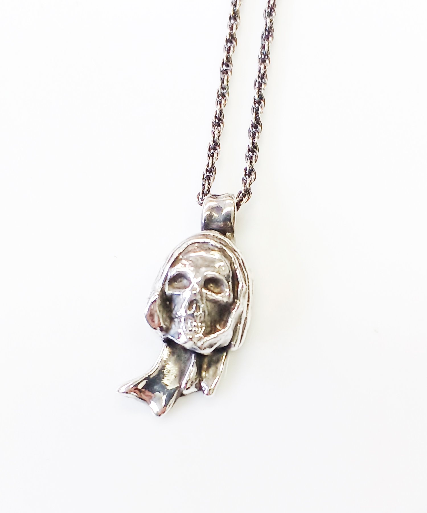SAHRIVAR（シャフリーヴァル）Holy Skull Necklace（Silver925）