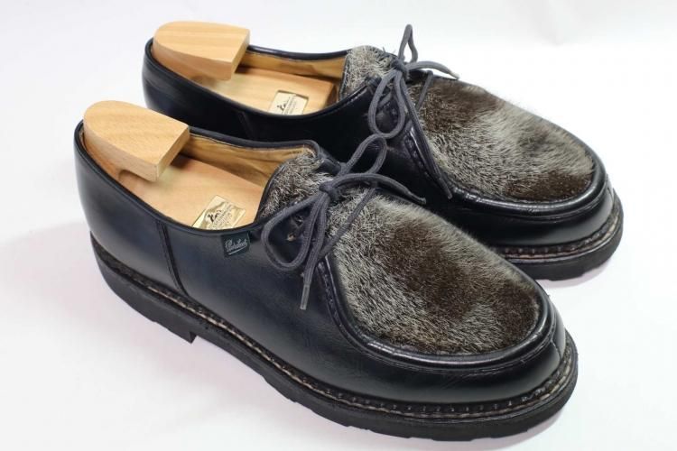 パラブーツ ミカエルフォック ネイビー Paraboot smcint.com