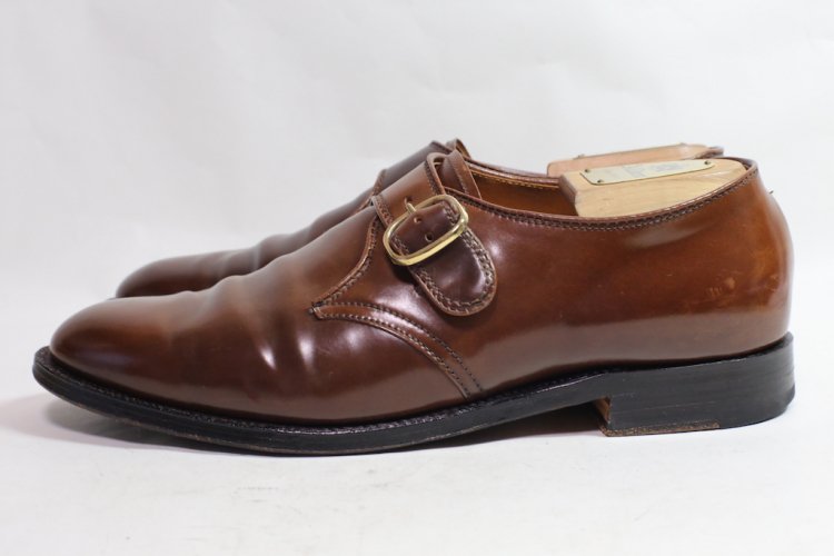 538 極上 オールデン ラベロ コードバン シングルモンク9D#1546 - SHOESAHOLIC シューホリック 公式 |  高級中古靴専門の通販と買取ストア