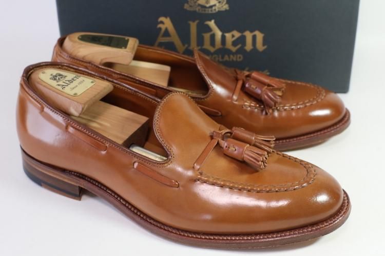 美品】オールデン Alden タッセルローファー 10D コードバン | www