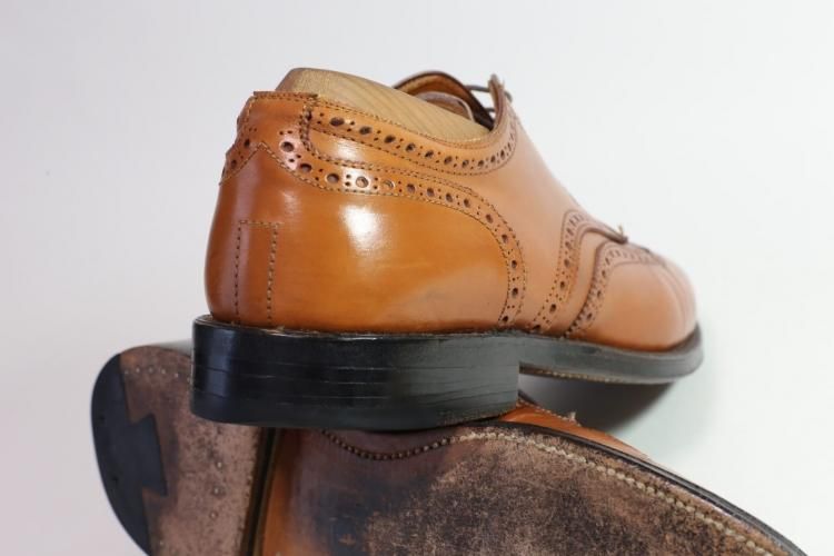 Alden ウィングチップ 966 9D カーフ 定番モデル】オールデン 966 WING TIP アバディーン ダークタン
