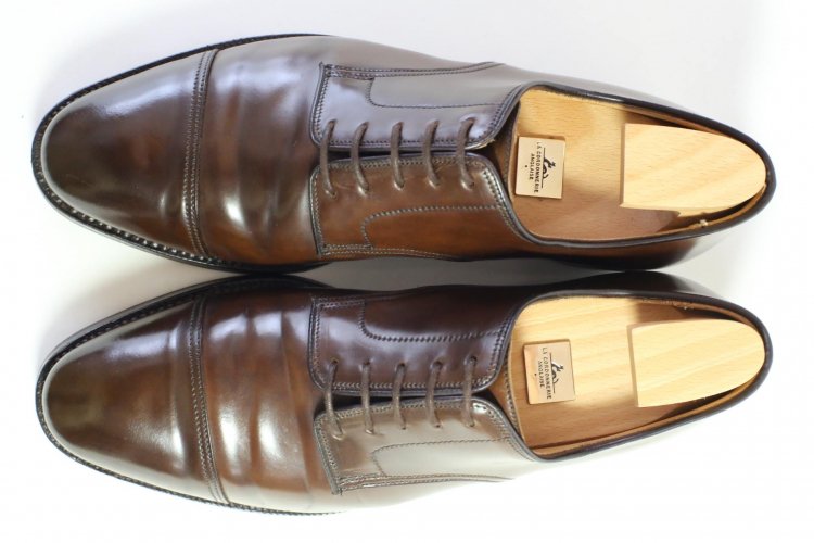 625 使用数回 クロケット＆ジョーンズ ブラウンコードバン BRADFORD 81/2E #341 - SHOESAHOLIC シューホリック 公式  | 高級中古靴専門の通販と買取ストア