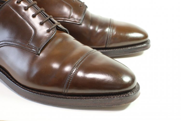 625 使用数回 クロケット＆ジョーンズ ブラウンコードバン BRADFORD 81/2E #341 - SHOESAHOLIC シューホリック 公式  | 高級中古靴専門の通販と買取ストア