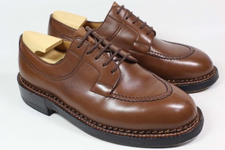 259 極上 JMウエストン ハントダービー 6D #677 ブラウン シューツリー付き - SHOESAHOLIC シューホリック 公式 |  高級中古靴専門の通販と買取ストア