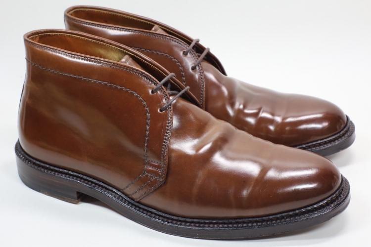 697 使用数回 オールデン ラベロ コードバン チャッカ ブーツ 9E #1375