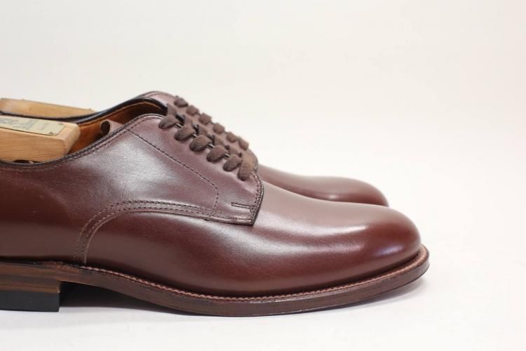 698 試着程度 オールデン プレーントゥ カーフ 8.5D #53524