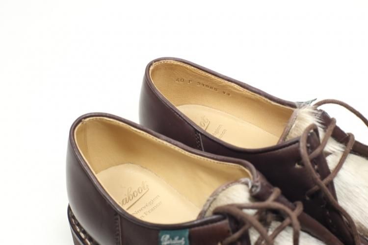 【美品】パラブーツ　ミカエルポニー 40 1/2 915 試着程度 パラブーツ ミカエル ポニー 40 - SHOESAHOLIC