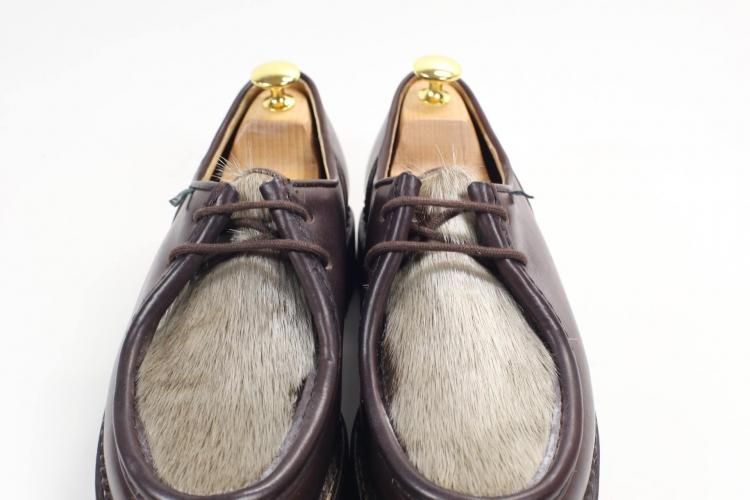 【美品】パラブーツ　ミカエルポニー 40 1/2 915 試着程度 パラブーツ ミカエル ポニー 40 - SHOESAHOLIC