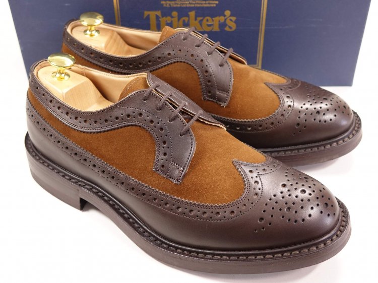 よろしくお願いしますTRICKER'S TWO TONE LONGWING - 靴