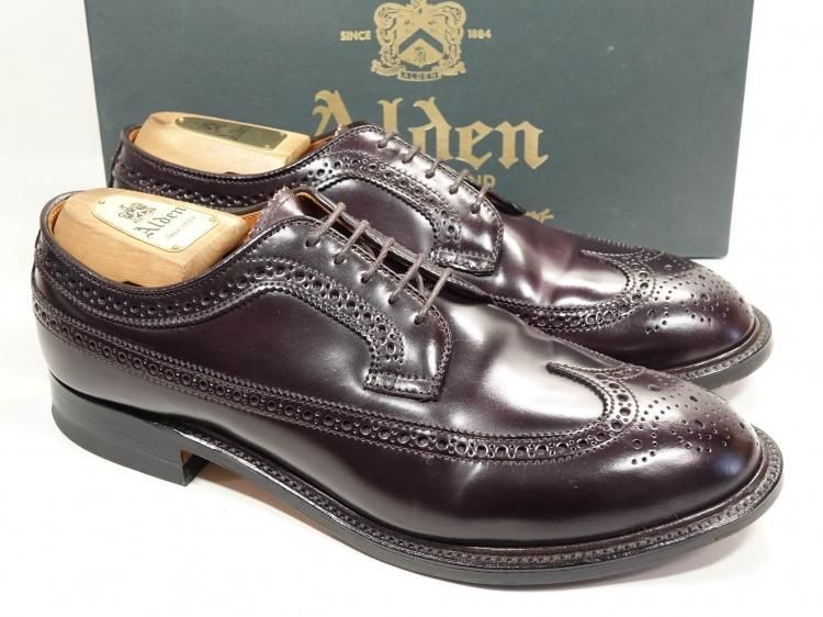 ALDEN オールデン 975 コードバン バーガンディ 9D Alden 975 シェル