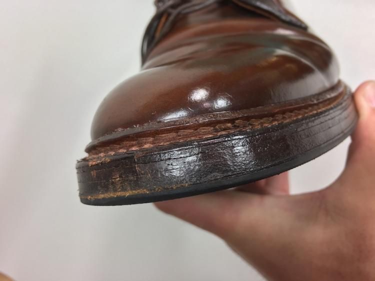 【極美品】オールデン シガーコードバン ツリー付き alden プレーントゥ 896 使用数回 オールデン シガーコードバン プレーントゥ #93911