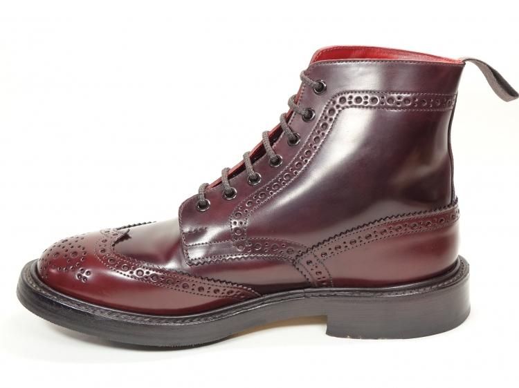 Tricker’s カントリーブーツ　8.5 コードバン 798 使用数回 トリッカーズ コードバン カントリーブーツ 8.5-5 #M2508