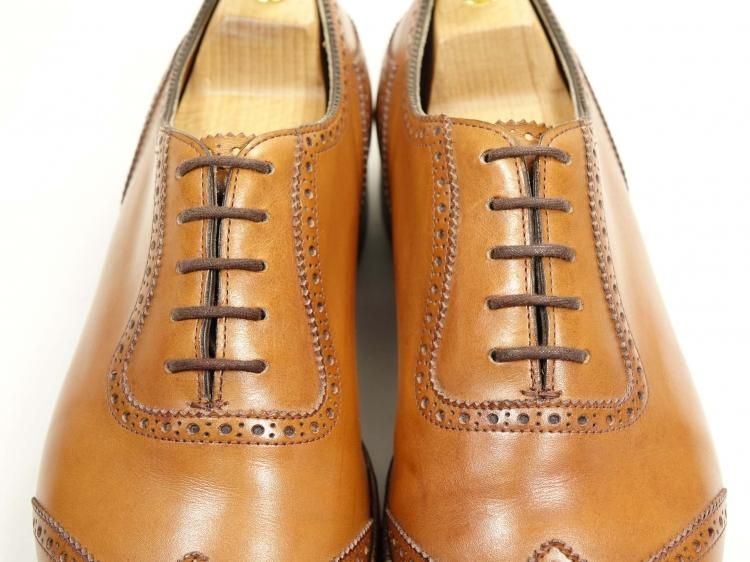 とろろ昆布【エドワードグリーン】サウスウォルド UK 5C ツリー付 063 極上 エドワードグリーン SOUTHWOLD 5.5E #82 - SHOESAHOLIC