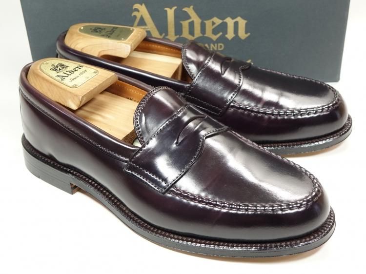 オールデン ALDEN 986 コードバン ローファー 7ハーフD - 靴