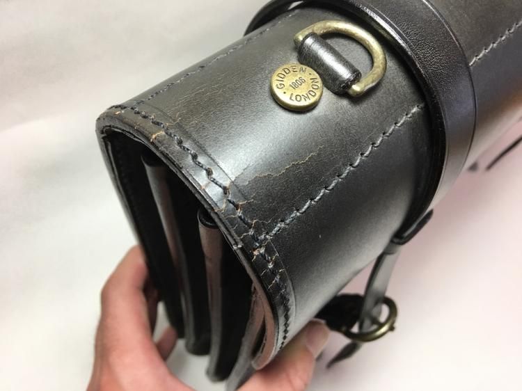 282 超レア!! 使用数回 W＆H GIDDEN ギデン ブリーフケース ブライドル