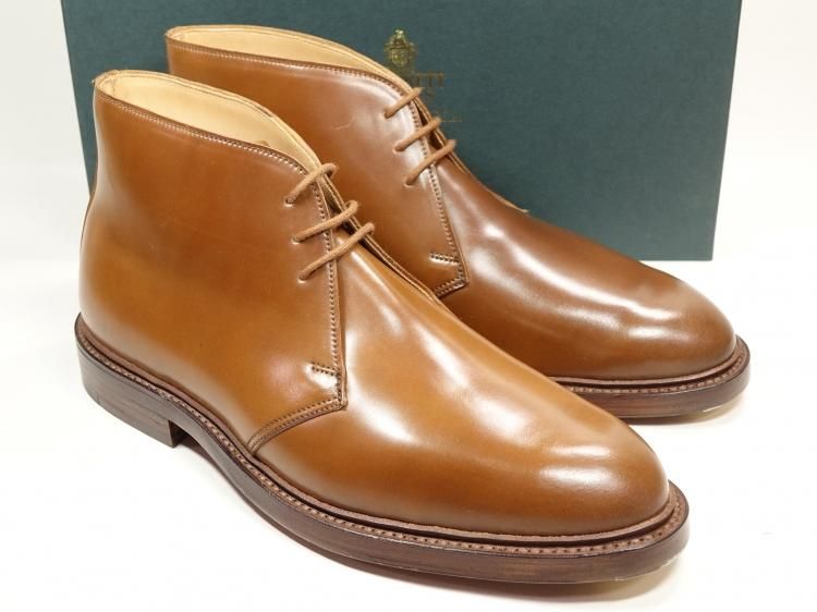 297 試着程度 クロケット＆ジョーンズ ウイスキー コードバン チャッカブーツ CHEPSTOW 8.5E #325 - SHOESAHOLIC  シューホリック 公式 | 高級中古靴専門の通販と買取ストア