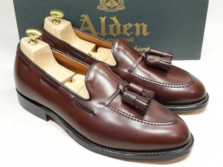 限定数のみ ALDEN 561 タッセルローファー レザーローファー