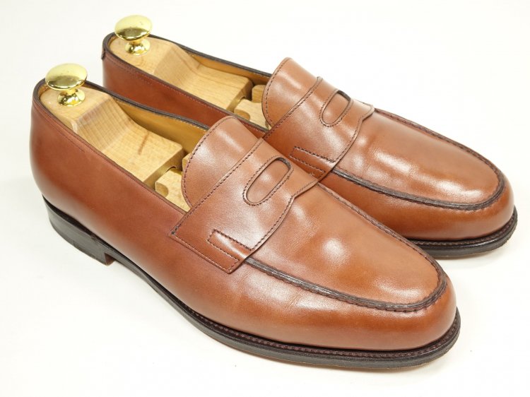 ジョンロブ John Lobb ロペス Lopez ローファー ブラック 5.5-