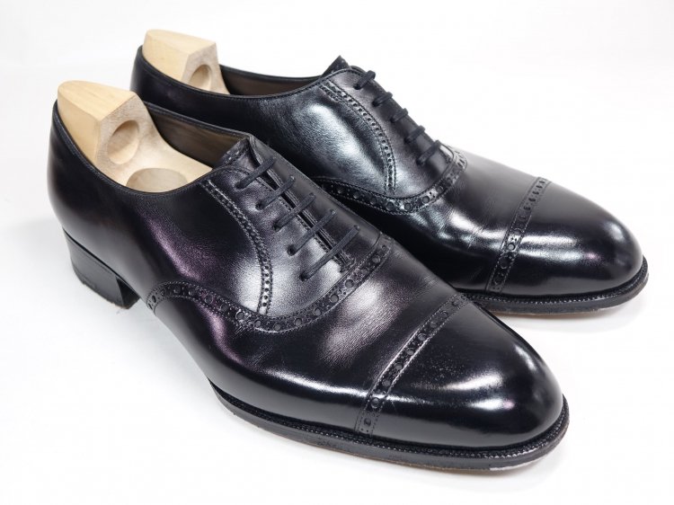 980 使用数回 マーキス Marquess ビスポーク パンチドキャップトゥ UK6D位 ツリー付き - SHOESAHOLIC シューホリック  公式 | 高級中古靴専門の通販と買取ストア