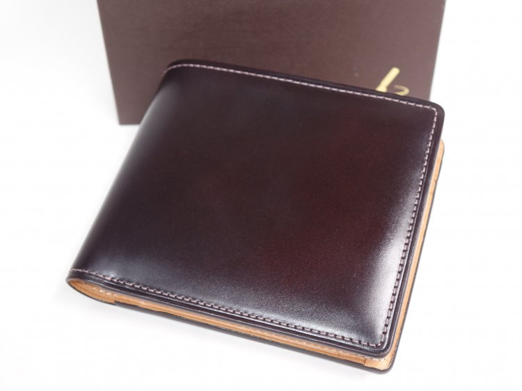 土屋鞄 土屋鞄製造所 コードバン 二折財布 - 折り財布