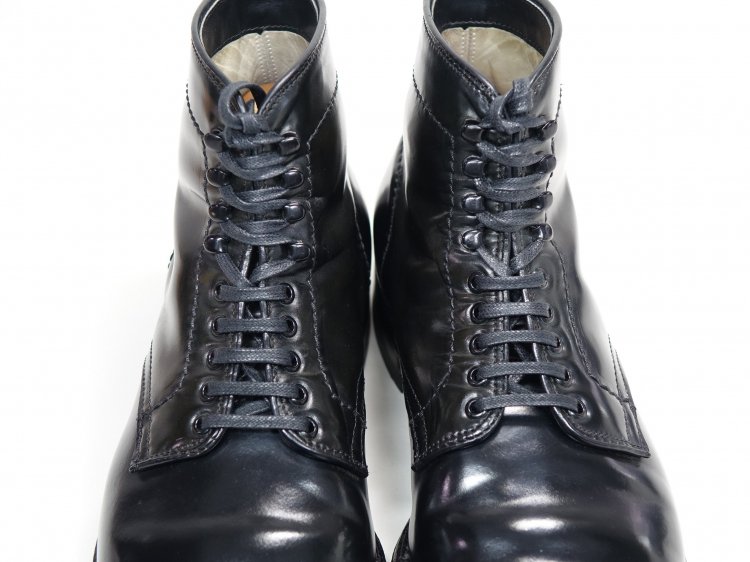 気質アップ】 Alden ブーツ7D 4562H ブラックコードバン オールデン 靴 ...