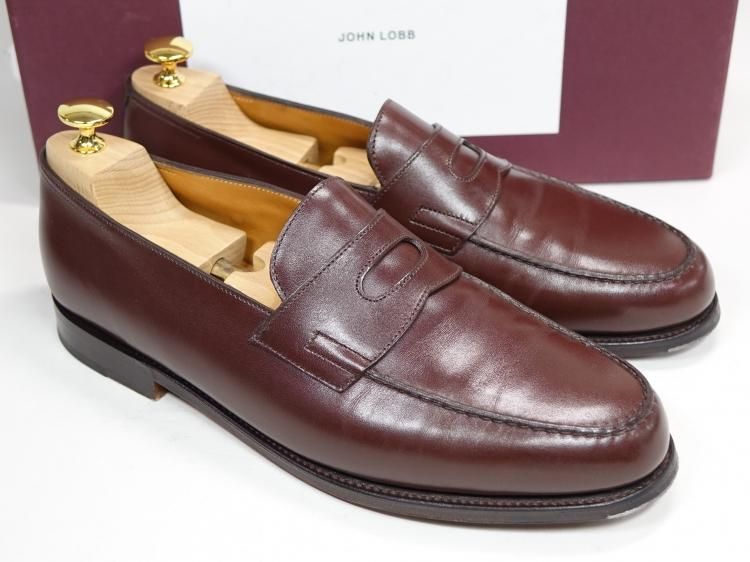 華麗 JOHN LOBB ジョンロブ LOPEZ ロペス 7.5E ブラウンスエード