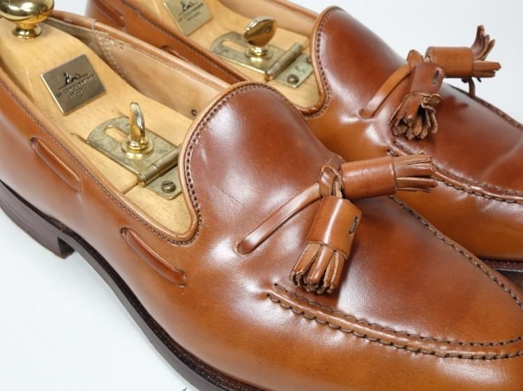 【希少】クロケット&ジョーンズ　キャベンディッシュ3 ウィスキーコードバン　8E 希少】クロケット&ジョーンズキャベンディッシュ3 ウィスキーコードバン8E